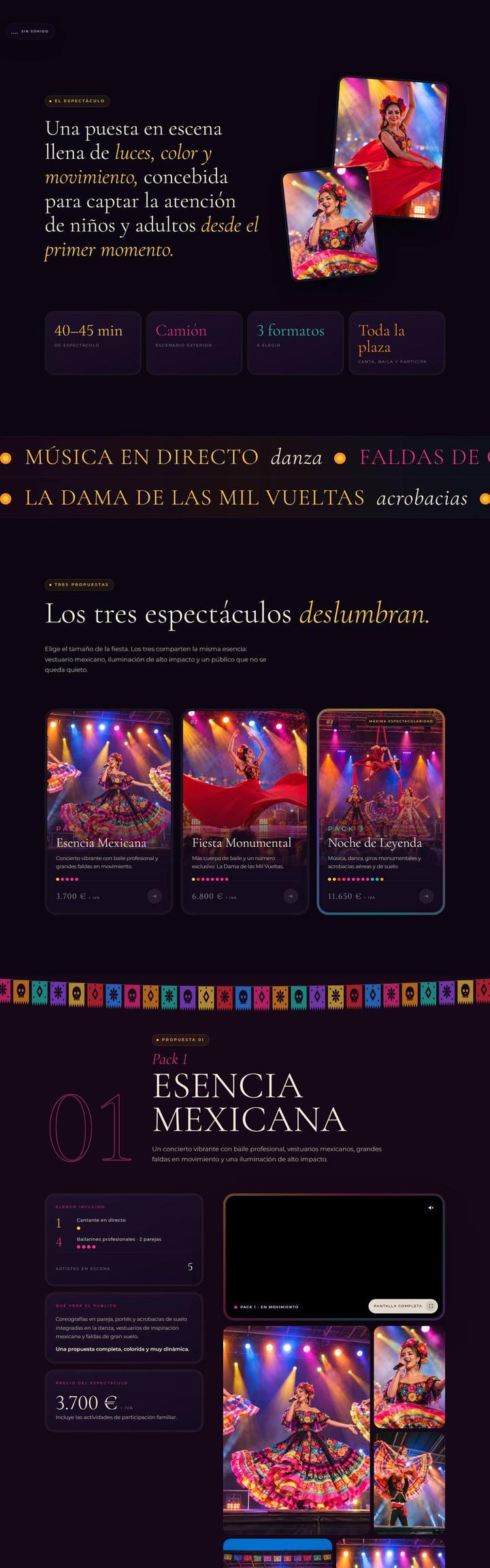 La Noche de Muertos: la propuesta de En La Gloria Events con tres espectáculos para Boadilla del Monte
